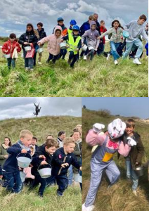 CHASSE AUX OEUFS DE P&Acirc;QUES DANS LES DUNES